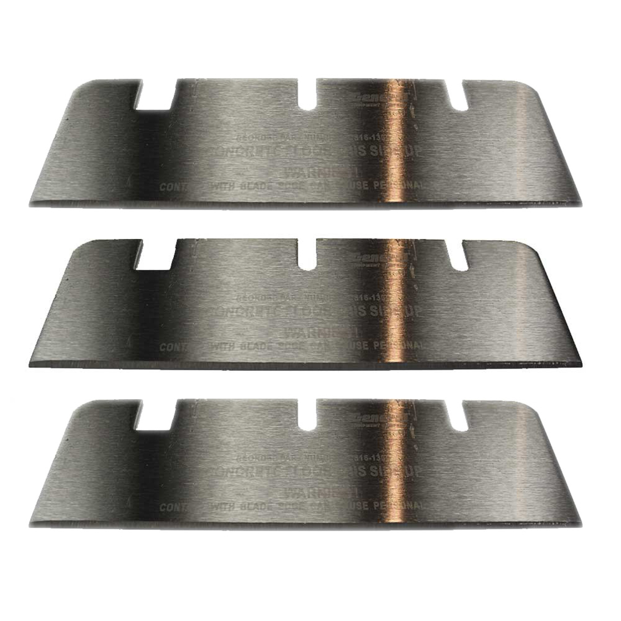 Brave, Floor Stripper Blade Straight 10L 3 Pack, Blade Width 10 in, Model# BR16-1300PAK3.BRA